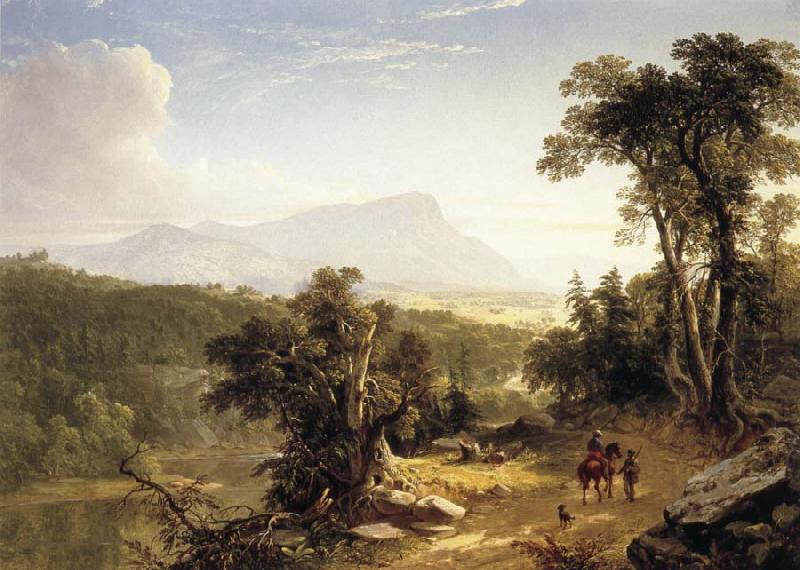 Asher Brown Durand Landscape composition in the catskills Sweden oil painting art